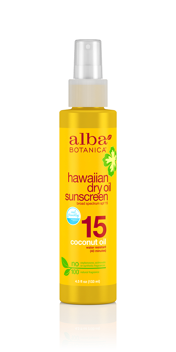 hawaiian sunscreen oil