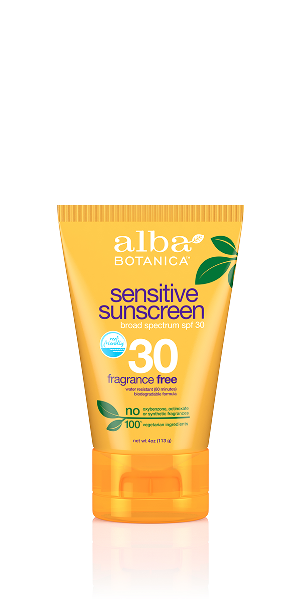 sunscreen sensitive